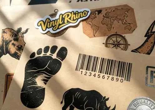 Kraft Paper Stickers
