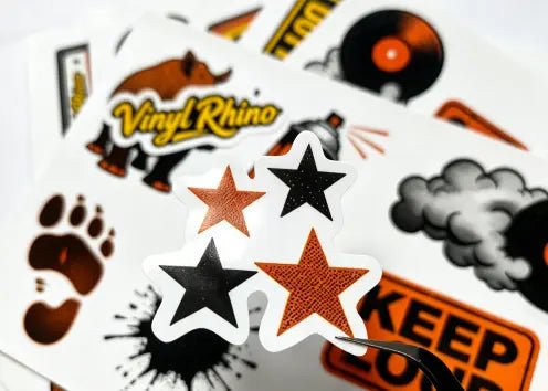 Bulk personalized sticker sheets for small business product packaging and branding, made from premium durable vinyl with easy-to-peel kiss-cut technology.