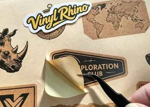Kraft Paper Stickers