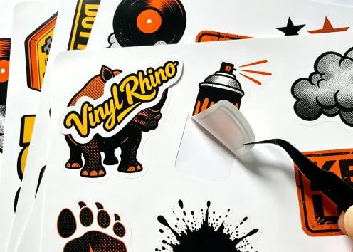 Waterproof and scratch-resistant vinyl sticker sheets for planner decoration and journaling, showcasing vibrant colors and high-definition printing for creative projects.