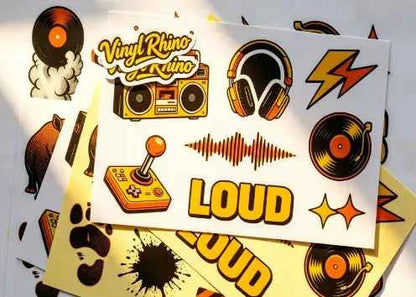 Clear/Transparent Stickers