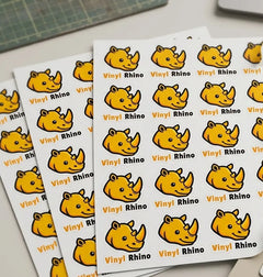 Wholesale custom sheet labels for efficient product branding and easy organization on one page.